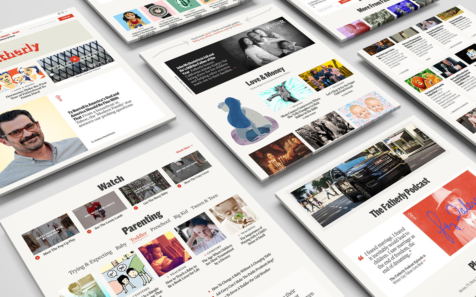 Fatherly design by Under After